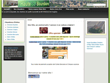Tablet Screenshot of haute-bourdiere.com